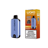 WAKA SoPro DM8000 17mL 8000 Puff Disposable Peach Blue Raspberry with packaging