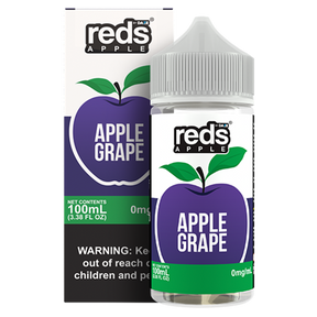 Grape by 7Daze Reds 100mL with packaging