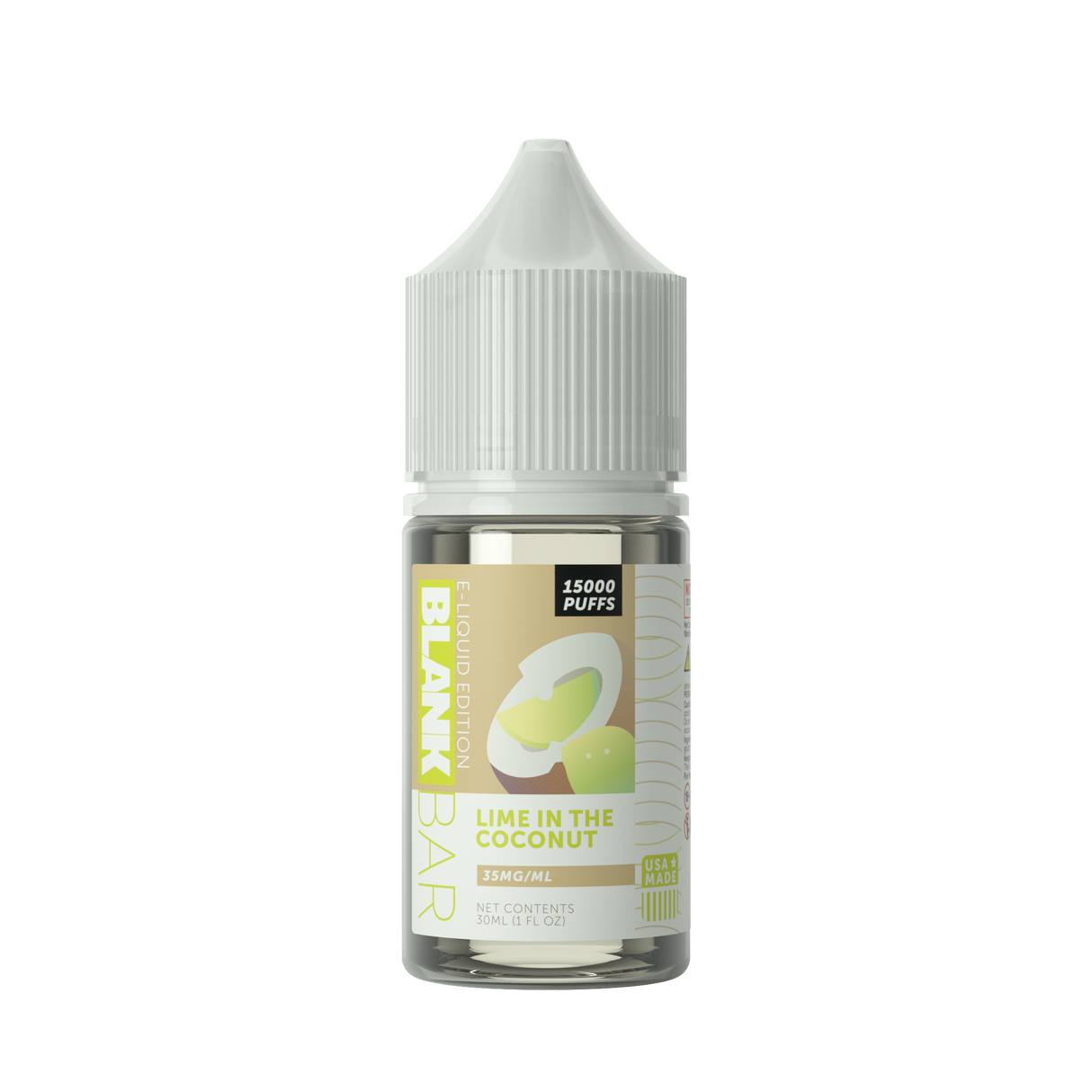 Lime in the Coconut | Blank Bar 15000 Puff | 30mL bottle