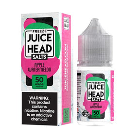Apple Watermelon Freeze | Juice Head Salts | 30mL 50mg bottle with packaging