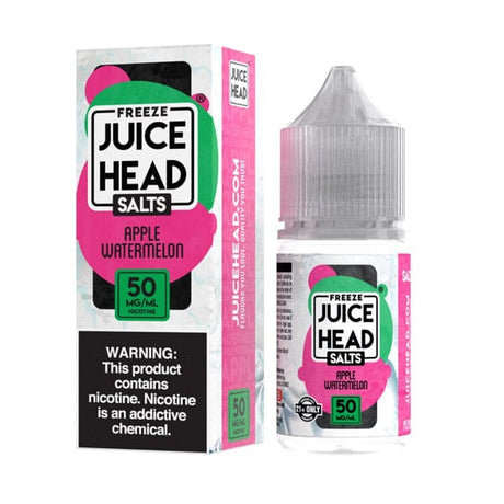 Apple Watermelon Freeze | Juice Head Salts | 30mL 50mg bottle with packaging