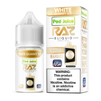 White Gummy Ice | Pod Juice x RAZ Salts | 30mL 55mg bottle with packaging