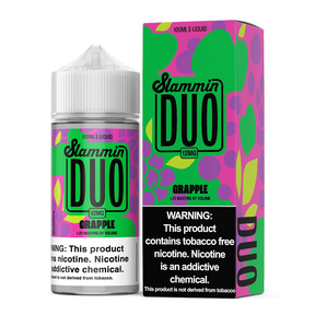 Grapple | Slammin Duo | 100mL 12mg bottle with with packaging