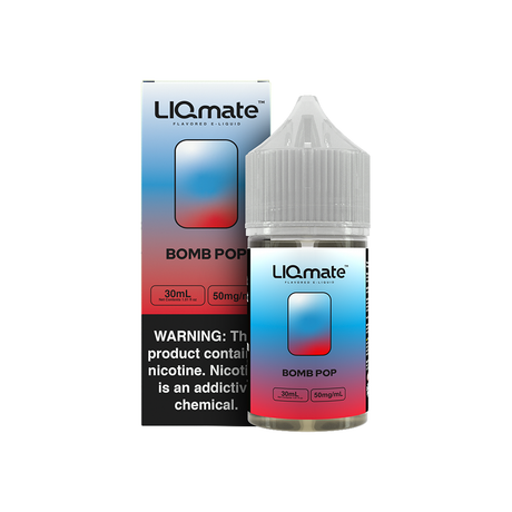 LIQmate Nicotine Salt E-Liquid | USA-Made Flavors for Pod Systems | VapoRider LIQmate Nicotine Salt E-Liquid | USA-Made Flavors for Pod Systems | VapoRider