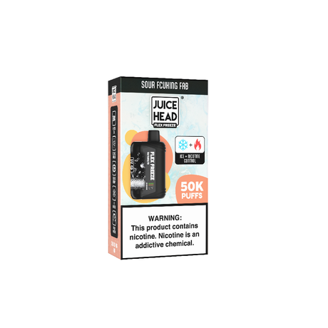 Juice Head Flex Freeze Disposable Sour Fucking Fab packaging