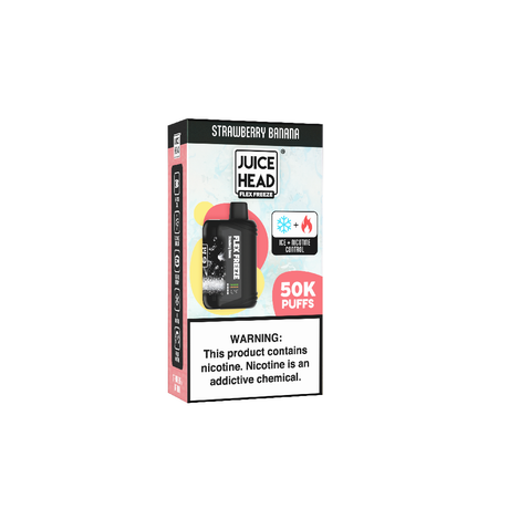 Juice Head Flex Freeze Disposable Strawberry Banana packaging