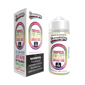 Tropical Fruit Smoothie Innevape Freebase 100mL 3mg bottle with packaging