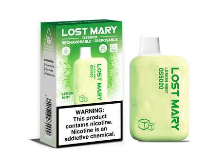 Lost Mary OS5000 Frozen Edition Rechargeable Disposable Device – 5000 Puffs