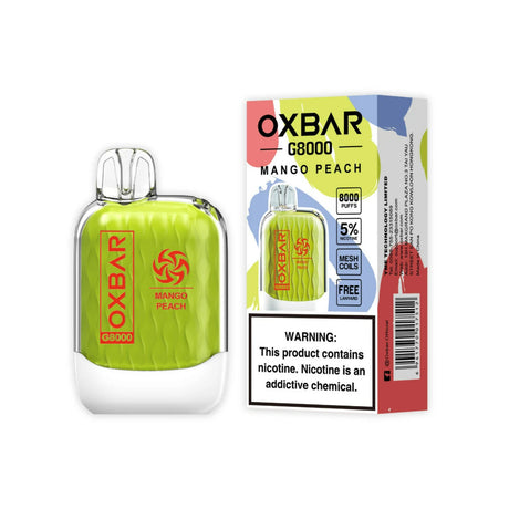 OXBAR G8000 Disposable Device - 8000 Puffs