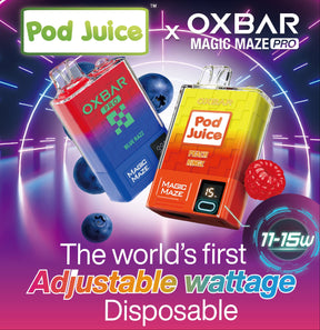 OXBAR Maze Pro 10,000 Puff Disposable Device with 18mL Capacity and Mesh Coil