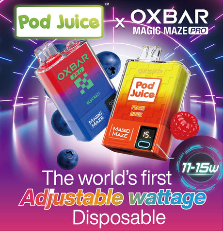 OXBAR Maze Pro 10,000 Puff Disposable Device with 18mL Capacity and Mesh Coil