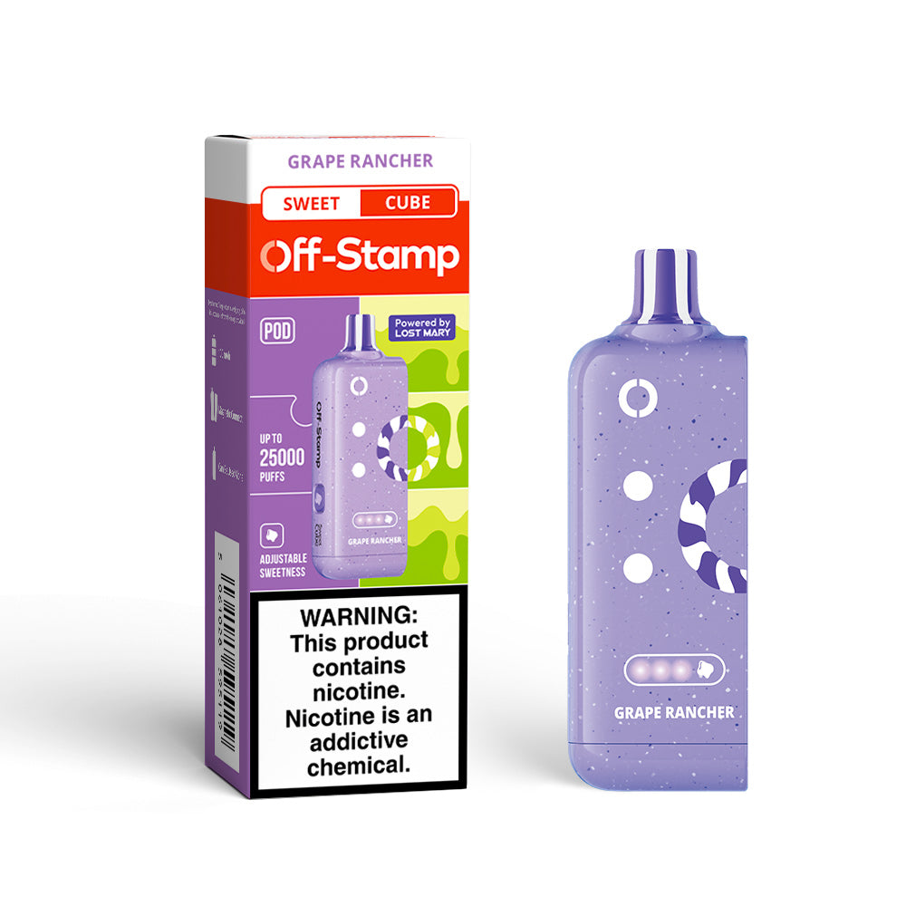 Off-Stamp X-CUBE Sweet-Cube 25K – Grape Rancher Flavor