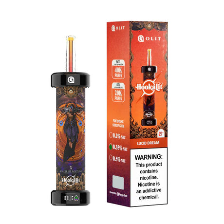 OLIT Hookalit 40K Disposable E-Hookah Device - 40,000 Puffs