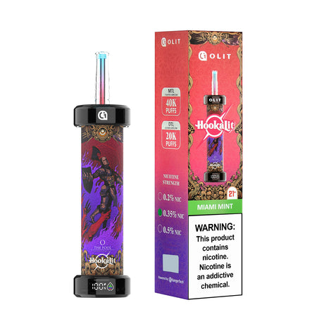 OLIT Hookalit 40K Disposable E-Hookah Device - 40000 Puffs
