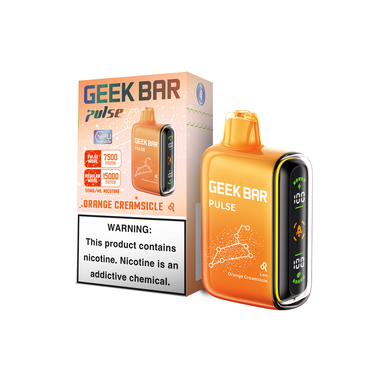 Geek Bar PULSE 15000 Rechargeable Disposable Device - 15000 Puffs