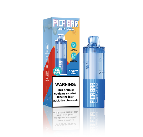 Assembled in USA | PICA BAR "LUCID" 35K Disposable POD - 35,000 Puffs