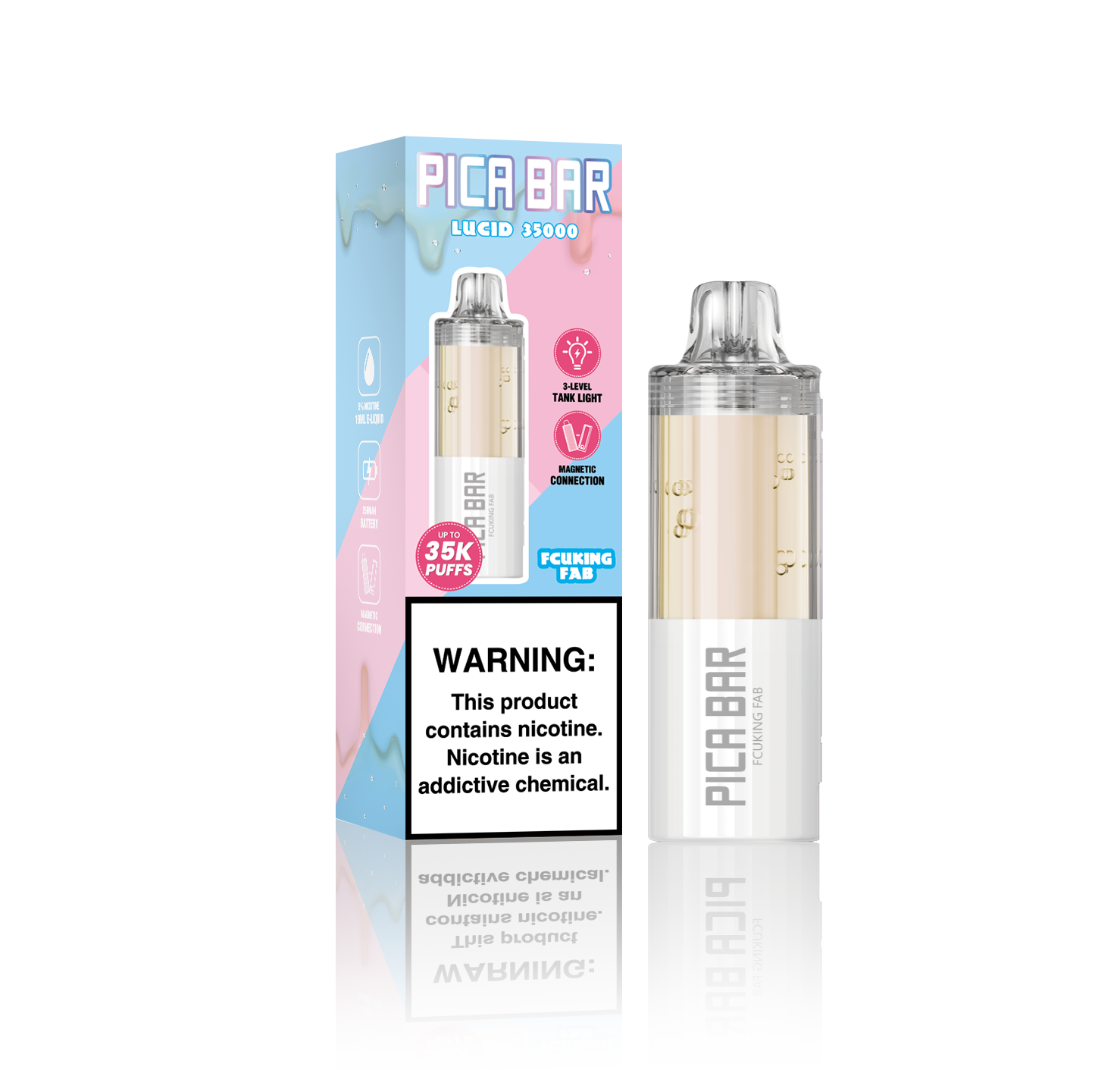 pica bar vape refill Geek Bar x Digiflavor Lush 20K Disposable Vape: Cherry Blast Ice (20mL) main image 0