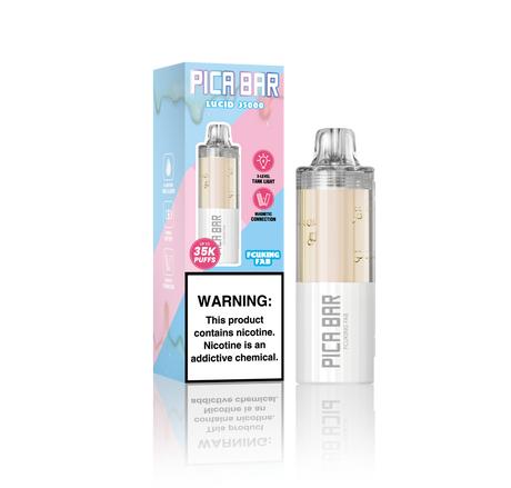 Assembled in USA | PICA BAR "LUCID" 35K Disposable POD - 35,000 Puffs