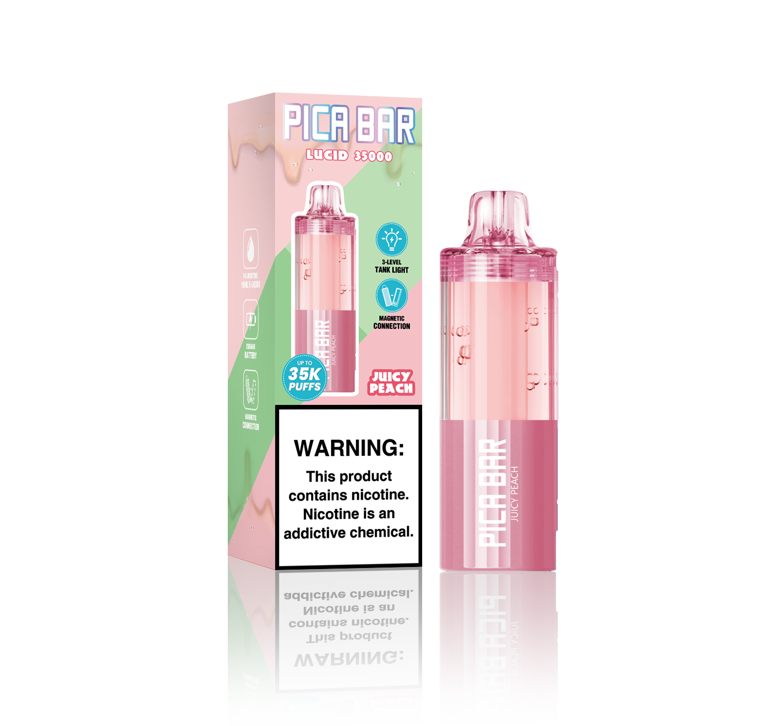 elfbar nachfüll pod läuft aus PICA BAR LUCID - 35K PUFFS