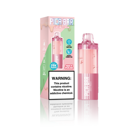 Assembled in USA | PICA BAR "LUCID" 35K Disposable POD - 35,000 Puffs