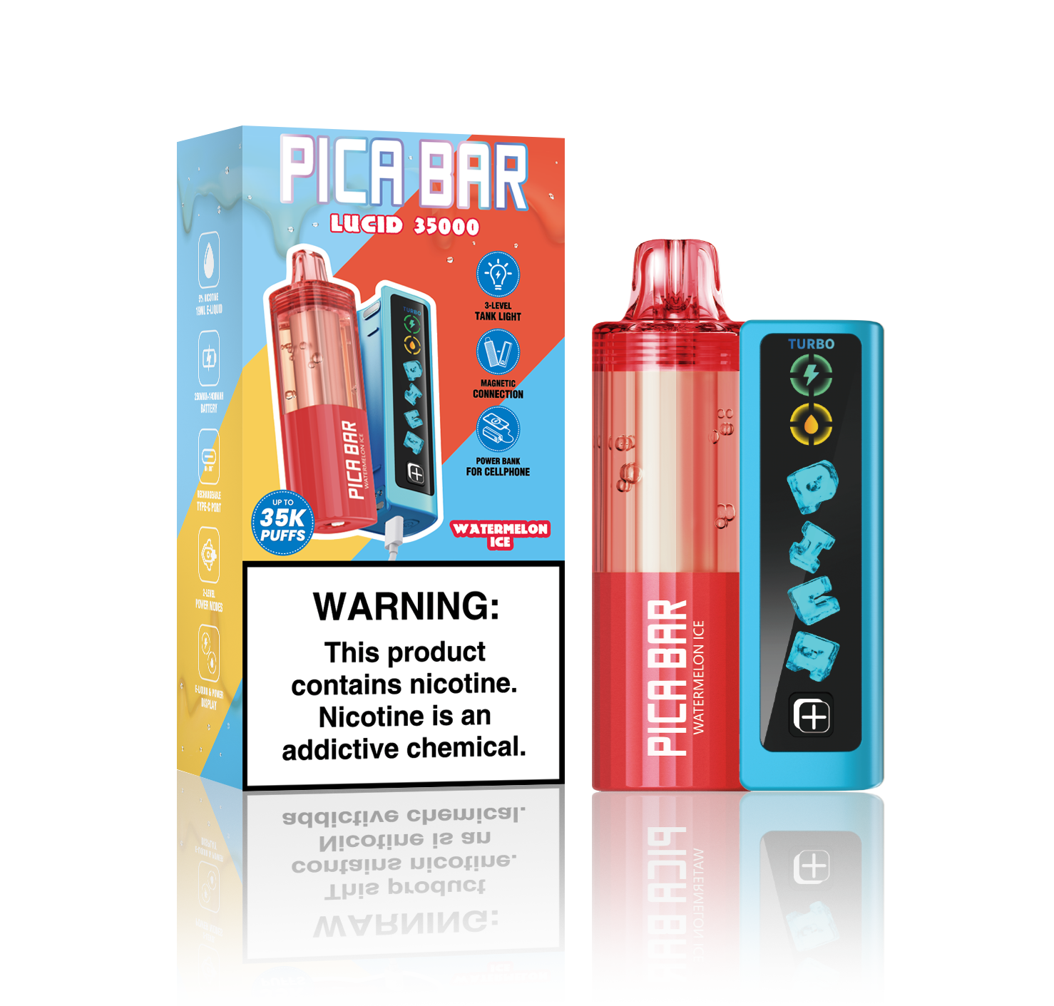 Vape Pica Bar Pica Bar Lucid 35K Pod Replacement | 19ml Pre-Filled, Adjustable Airflow Disposable Kit INTRODUCTION Vape Pica Bar Pica Bar Lucid 35K Pod Replacement | 19ml Pre-Filled, Adjustable Airflow Disposable Kit INTRODUCTION