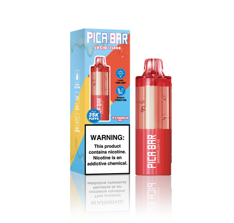 Assembled in USA | PICA BAR "LUCID" 35K Disposable POD - 35,000 Puffs