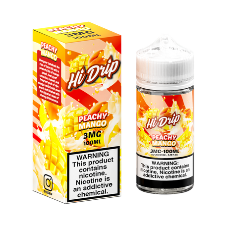 Peachy Mango by Hi Drip E-Liquid 100ml with Packaging