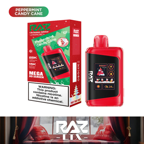 RAZ LTX 25K Puff Christmas Edition Disposable Device – 25000 Puffs