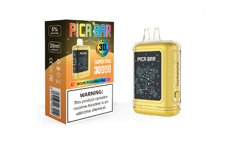 PICA BAR Super Pro 30K Puff Disposable Device - 30000 Puffs