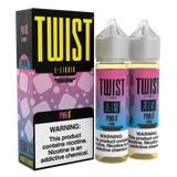 TWIST E-Liquid - Pink 0 (Iced Pink Punch) - 120ML E-Liquid (Twin 60ML Pack)