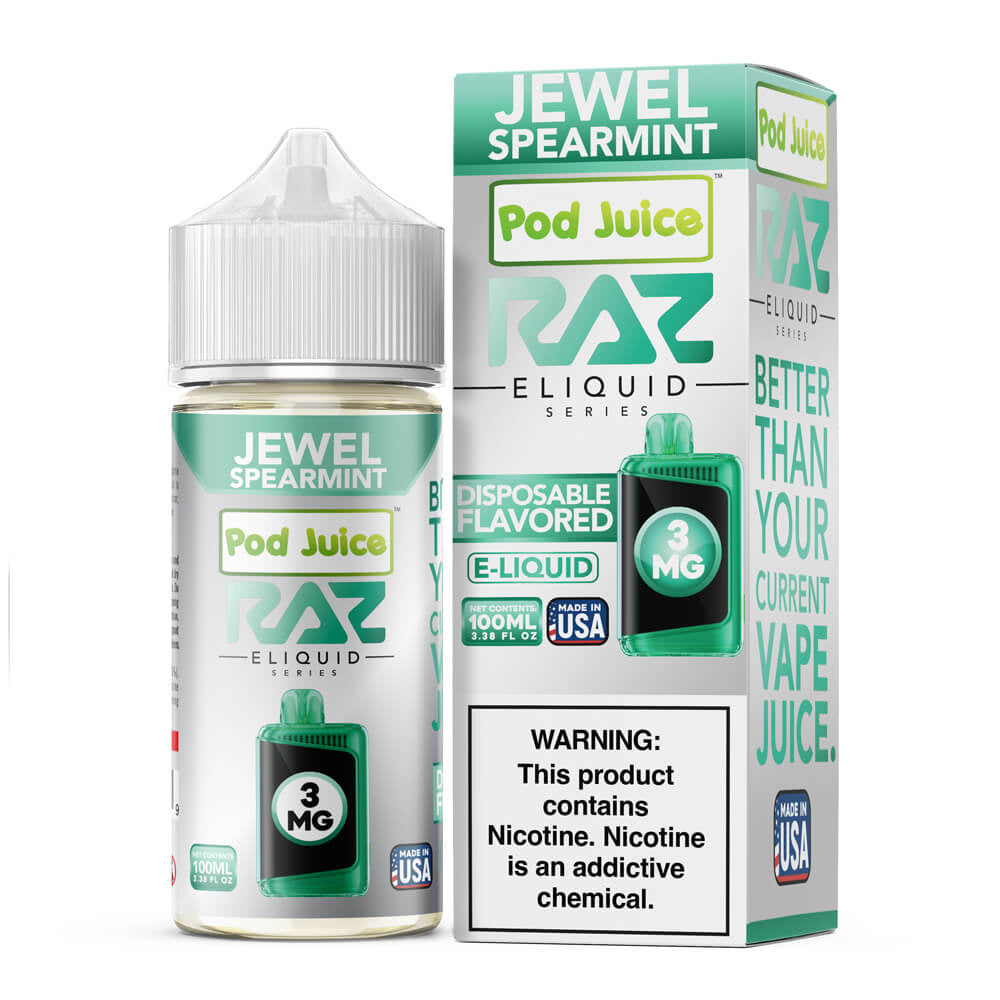 POD Juice x RAZ E-Liquid - 100mL