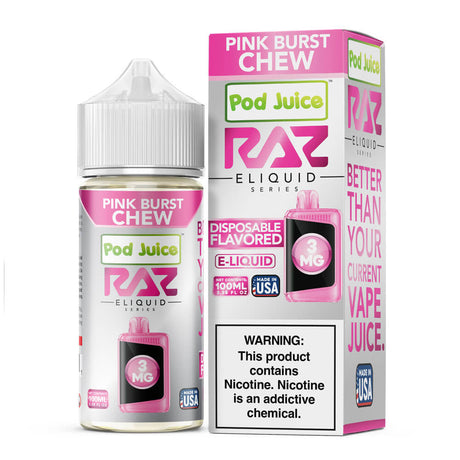 POD Juice x RAZ E-Liquid - 100mL