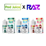 POD Juice x RAZ Series Nic Salt E-Liquid - 30mL