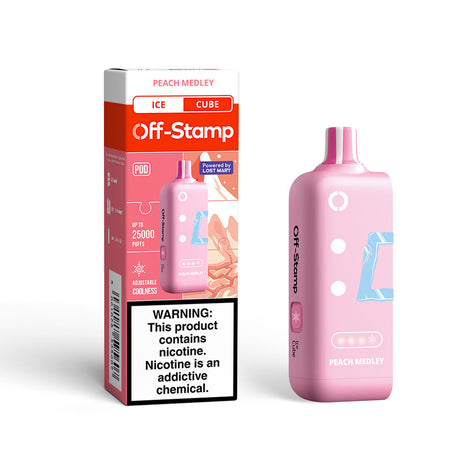⭐️Texas Only⭐️ | Off-Stamp X-CUBE Ice Cube 25K Disposable POD Powered By LOST MARY – 25000 Puffs