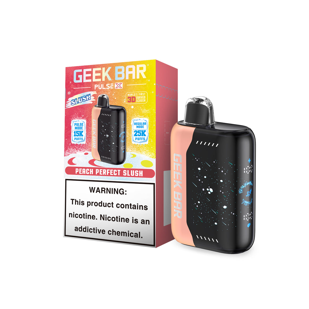 Geek Bar Pulse X 25K Puff "Slush Edition" Disposable Device – 25000 Puffs