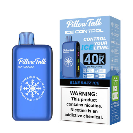 Pillow Talk Ice Control IC40K Disposable Device - 40000 Puffs