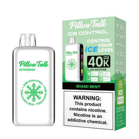 Pillow Talk Ice Control IC40K Disposable Device - 40000 Puffs