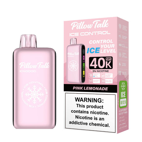 Pillow Talk Ice Control IC40K Disposable Device - 40000 Puffs