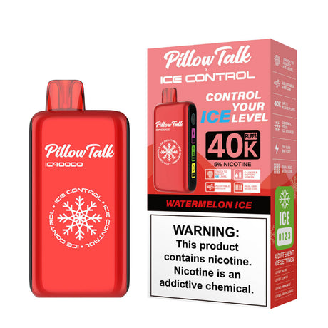 Pillow Talk Ice Control IC40K Disposable Device - 40000 Puffs