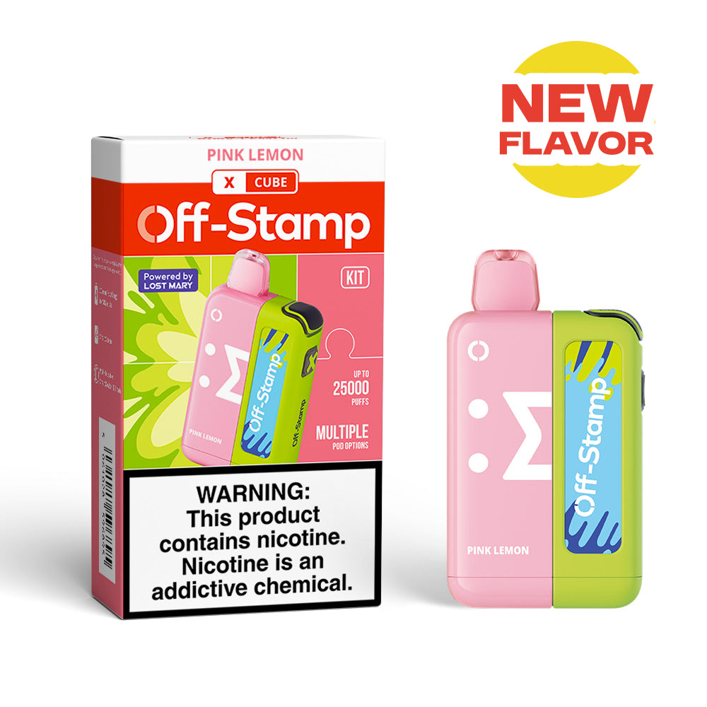 【りんか】スナップオンケース(白)guava spritzリップ Rocket Popsicle Off Stamp Flavor | Off-Stamp X-Cube 25k Disposable