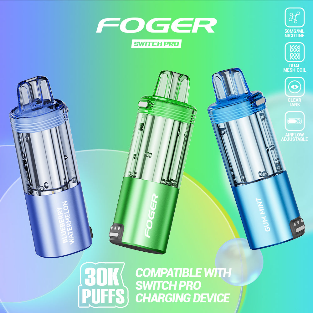 FOGER Switch Pro 30K Disposable Device POD - 30,000 Puff