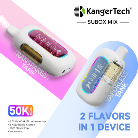 KangerTech SUBOX MIX 50K Puff Disposable Device – 50,000 Puffs