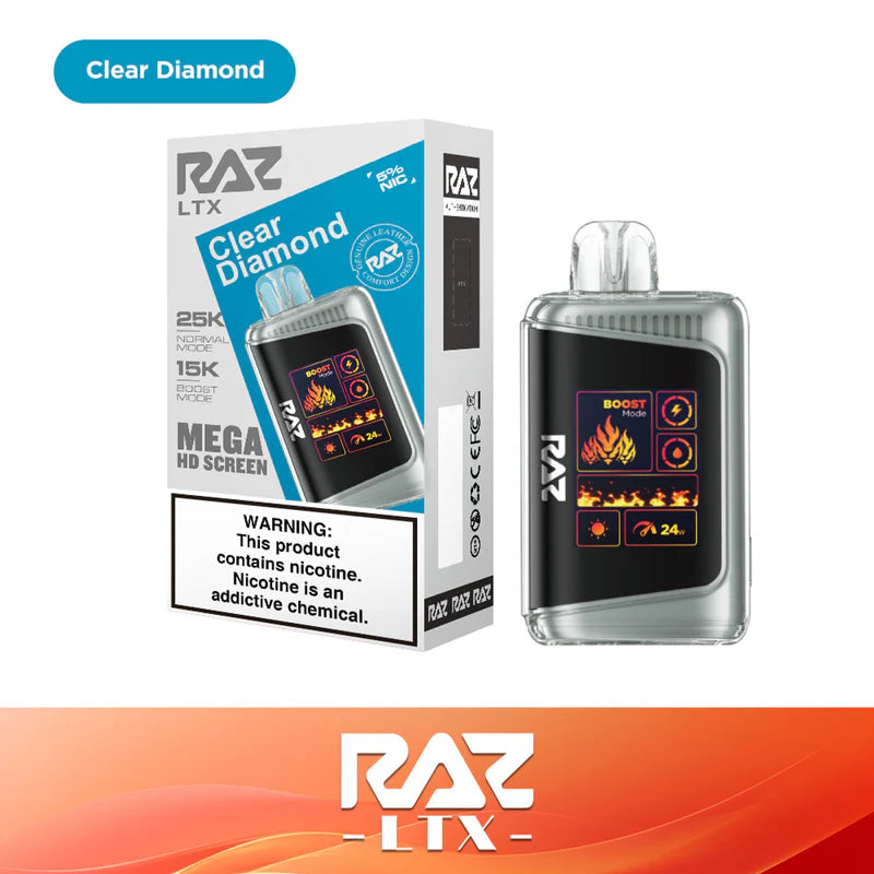 RAZ LTX 25K Puff Disposable Device – 25000 Puffs