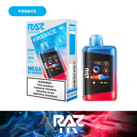 RAZ LTX 25K Puff Disposable Device – 25000 Puffs