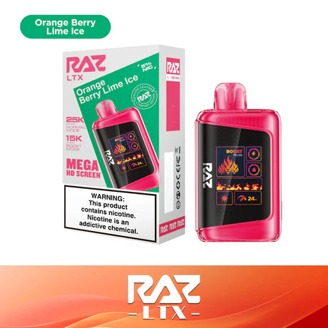 RAZ LTX 25K Puff Disposable Device – 25000 Puffs