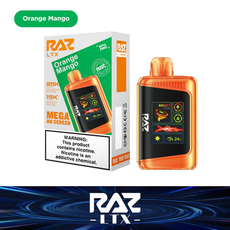 RAZ LTX 25K Puff Disposable Device – 25000 Puffs