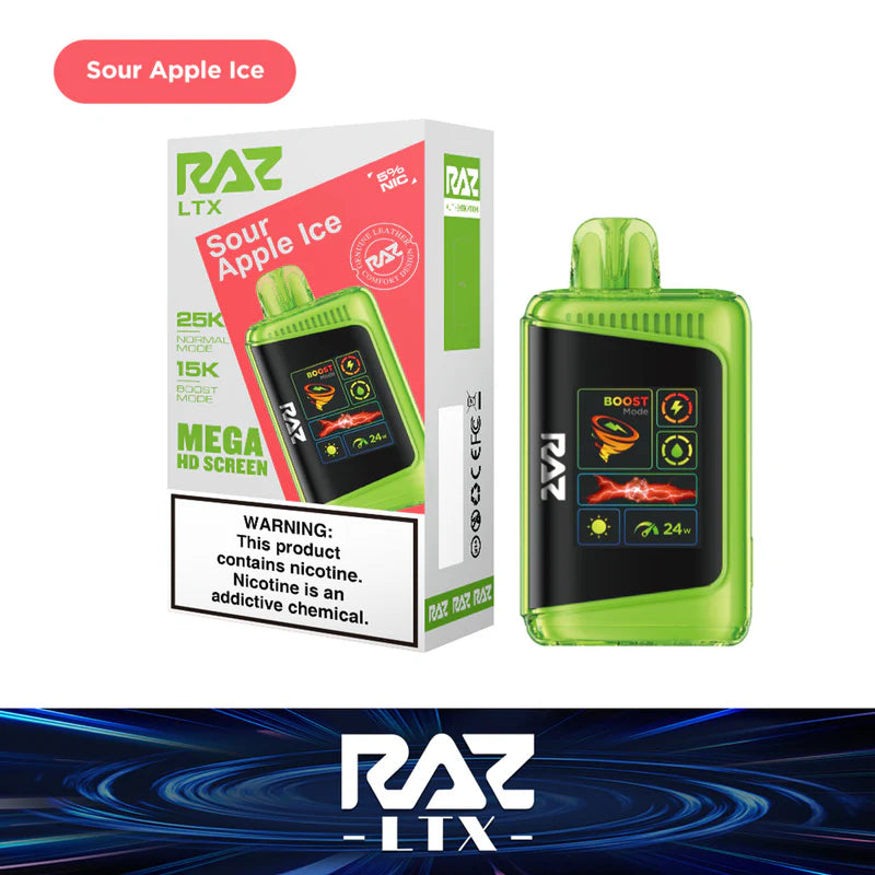 RAZ LTX 25K Puff Disposable Device – 25000 Puffs