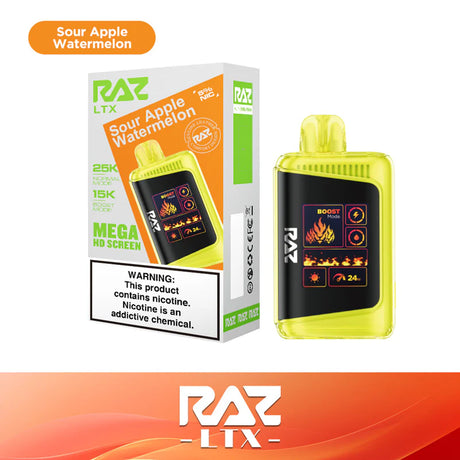 RAZ LTX 25K Puff Disposable Device – 25000 Puffs