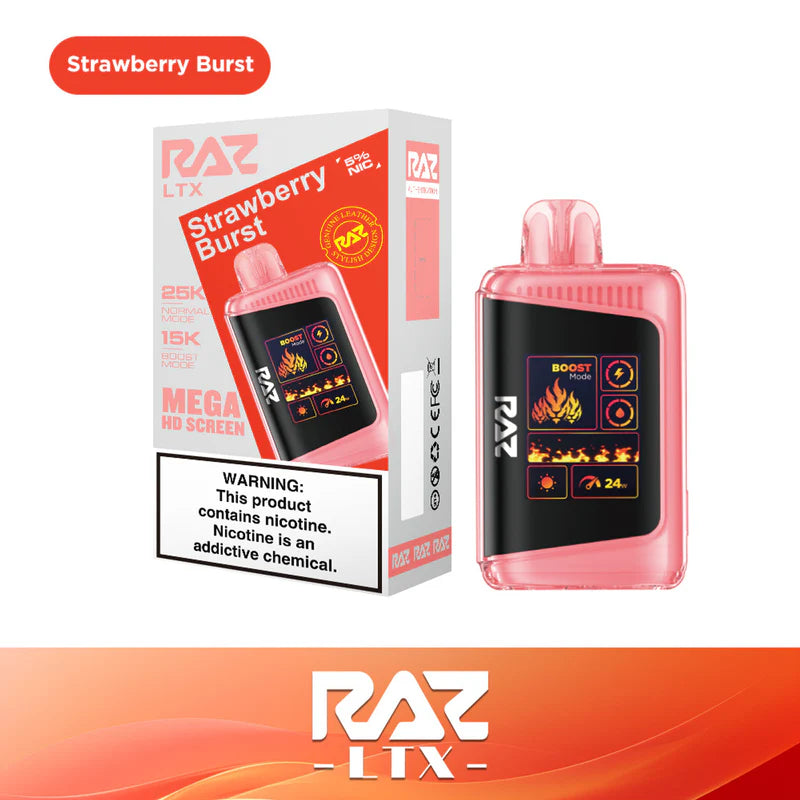 RAZ LTX 25K Puff Disposable Device – 25000 Puffs