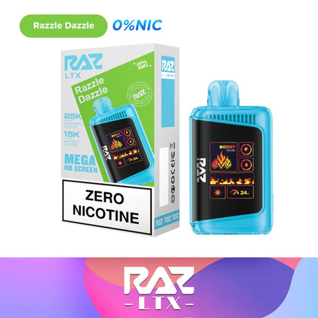 Raz DC25000 25K Puff Rechargeable Disposable Device – 25000 Puffs